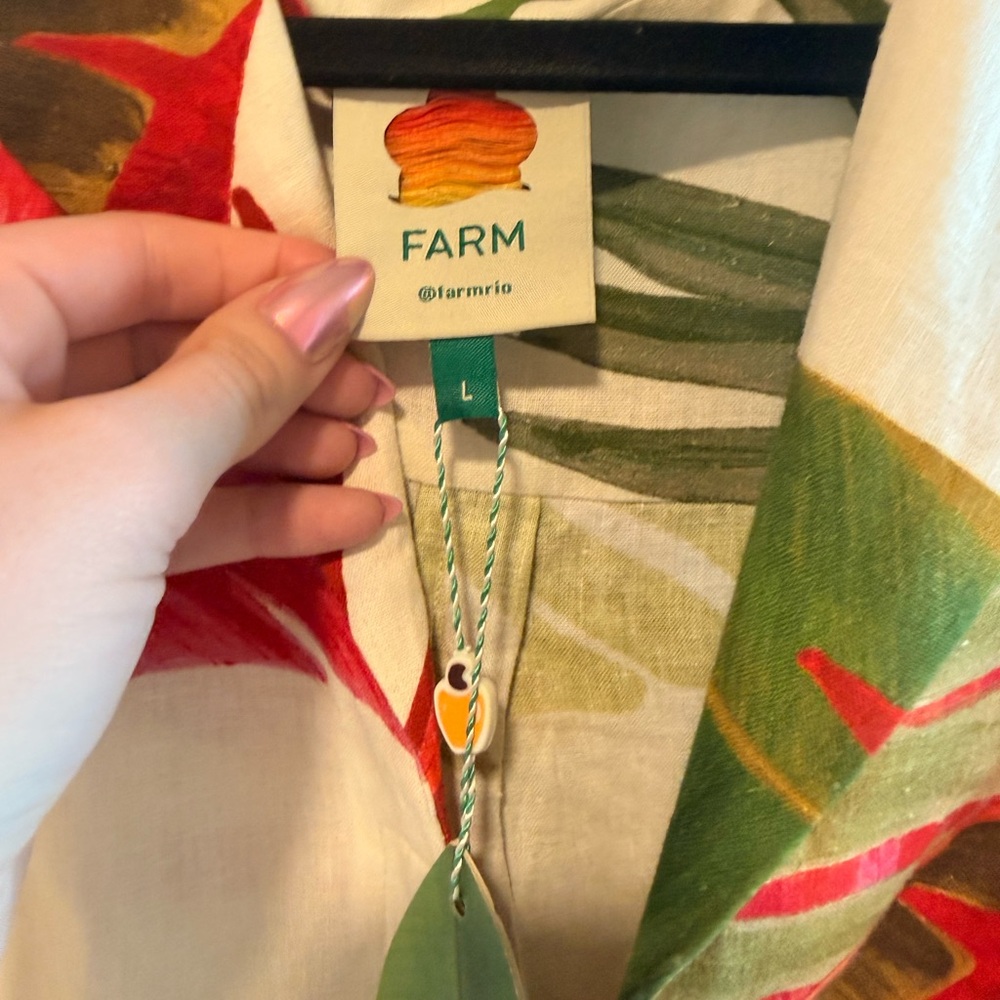 Farm Rio Spring Forest Mini Dress - Picture 8 of 11
